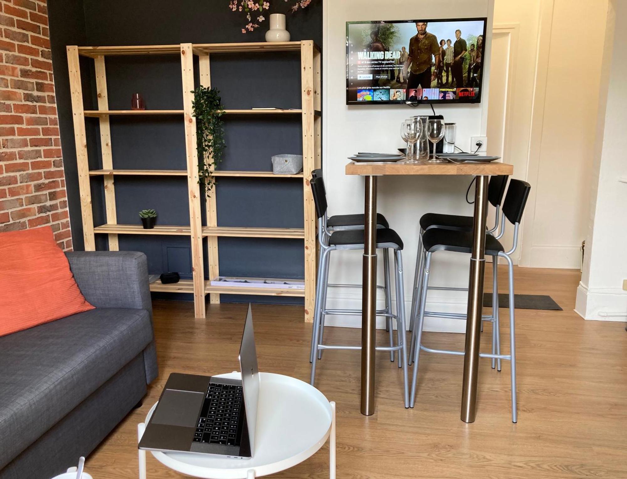T2 Home Sweet Home Gare Wifi Parking Évreux Eksteriør bilde